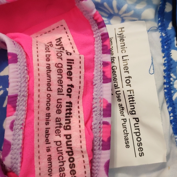 2 NWT Girls 4T swimsuits tankini - Picture 5 of 5